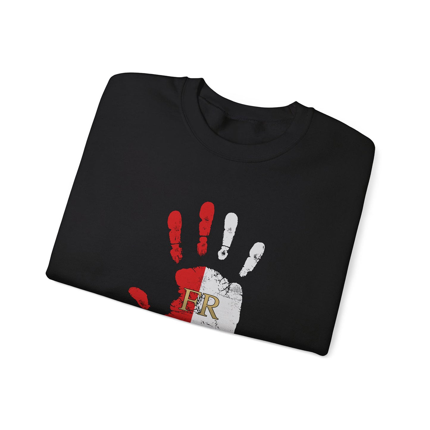 Sweater loose regular - FR - Till i die hand - logo voor groot