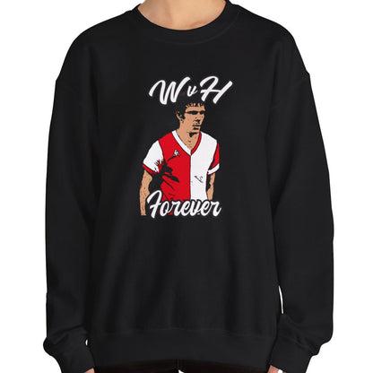 Sweater loose regular - WvH Forever - logo voor groot