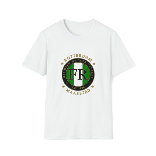 Wit t-shirt met Feyenoord logo
