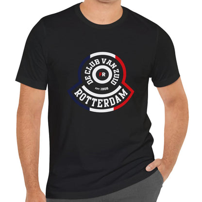 T-shirt regular zwart - FR - De club van Zuid - Rotterdam