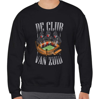 Sweater zwart - De club van Zuid - Kuip