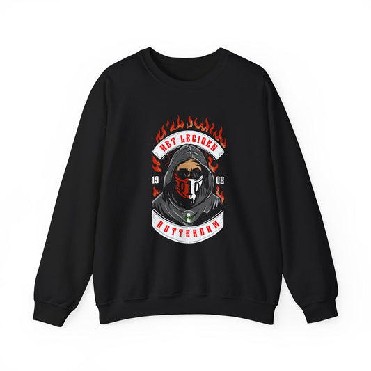 Sweater zwart regular - Het Legioen 1908