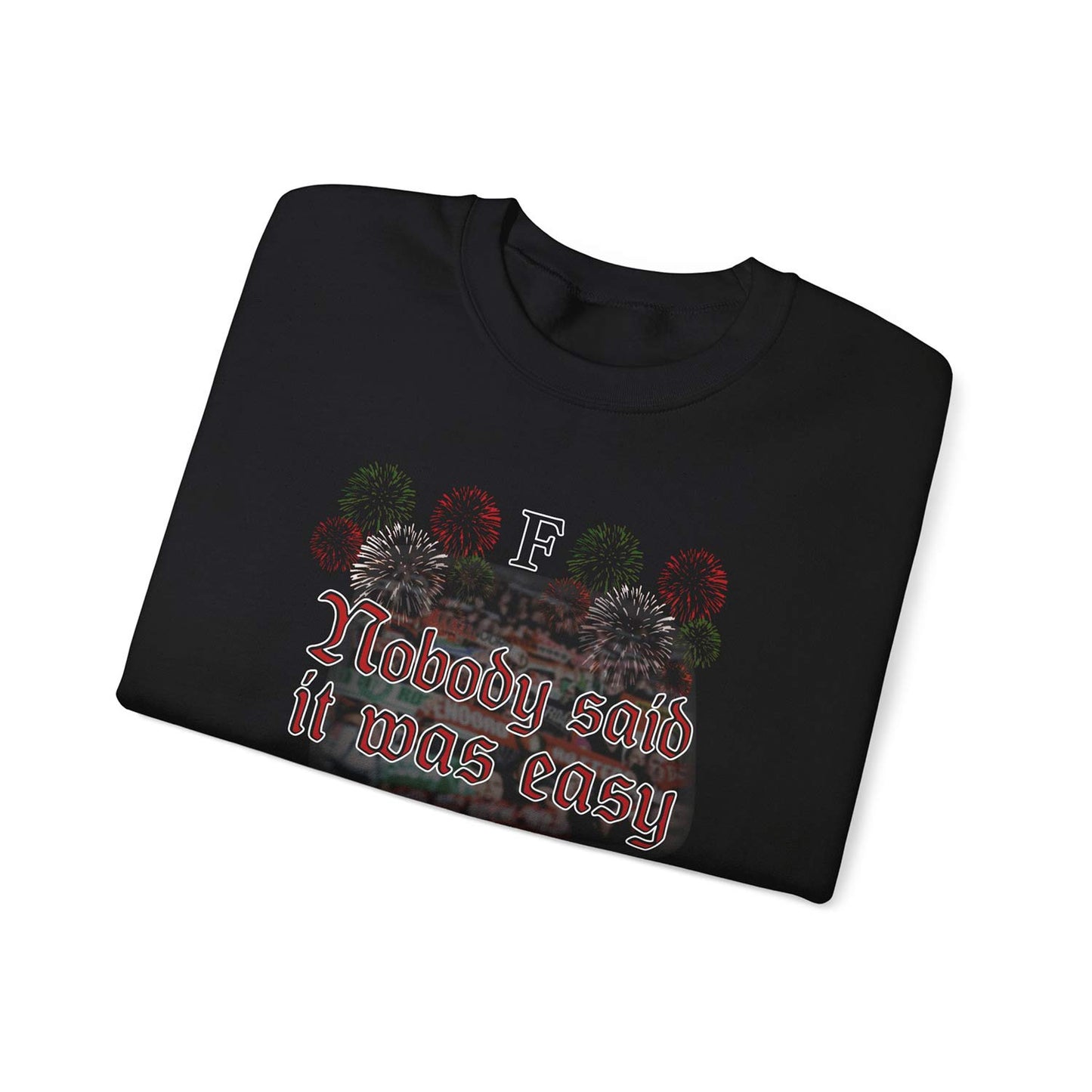 Sweater regular zwart - Nobody said it was easy