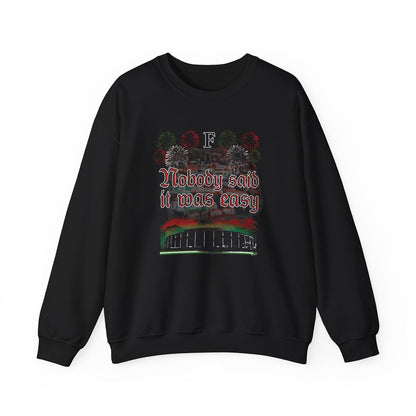 Sweater regular zwart - Nobody said it was easy