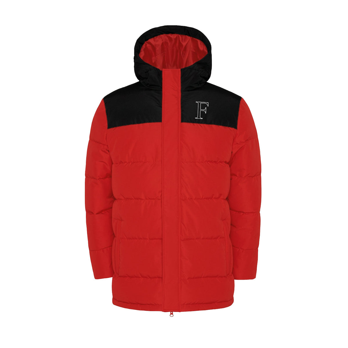 Winterjas 2-tone - F voorop